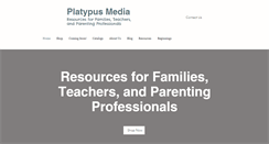 Desktop Screenshot of platypusmedia.com